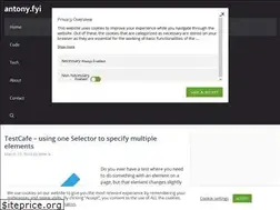 Sites similar to johnantony.com
