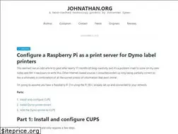 Sites similar to johnathan.org