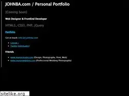 Sites similar to johnba.com