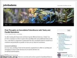 Sites similar to johnbadams.wordpress.com