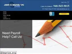 Sites similar to johnbainescpa.com