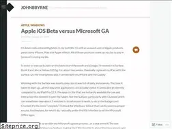Sites similar to johnbbyrne.com