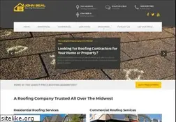 Sites similar to johnbealroofing.com