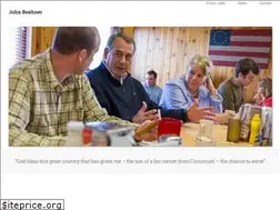 Sites similar to johnboehner.com