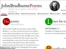 Sites similar to johnbradburnepoems.com