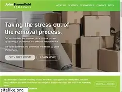 Sites similar to johnbroomfieldremovals.co.uk