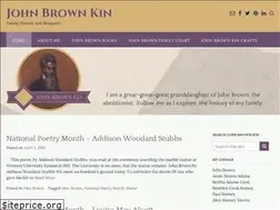 Sites similar to johnbrownkin.com