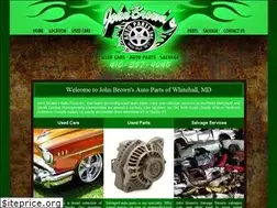 Sites similar to johnbrownsautoparts.com