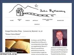 Sites similar to johnbytheway.com