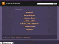 Sites similar to johncarterofmars.info