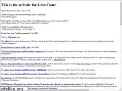 Sites similar to johncoate.com