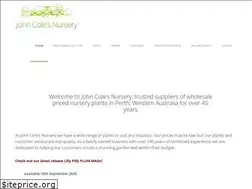 Sites similar to johncolesnursery.com.au