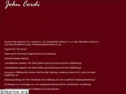 Sites similar to johncordi.de