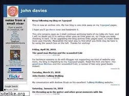 Sites similar to johndavies.org