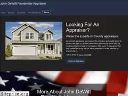Sites similar to johndewittappraiser.com