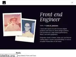 Sites similar to johndjameson.com