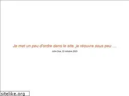 Sites similar to johndoe.be