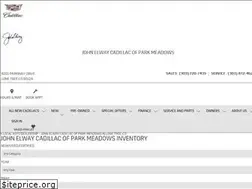 Sites similar to johnelwaycadillac.com