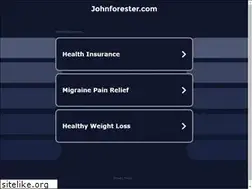 Sites similar to johnforester.com