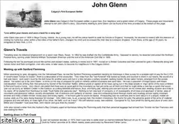 Sites similar to johnglenn.ca