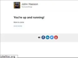 Sites similar to johnhasson.com