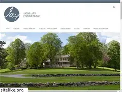 Sites similar to johnjayhomestead.org