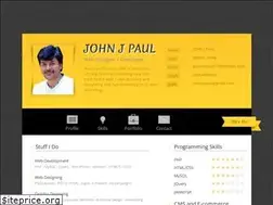 Sites similar to johnjpaul.in