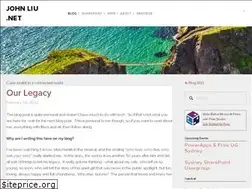 Sites similar to johnliu.net