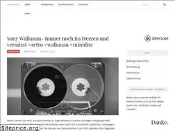 Sites similar to johnlose.de
