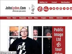 Sites similar to johnlydon.com