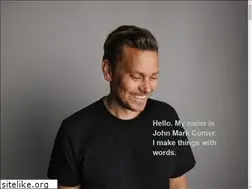 Sites similar to johnmarkcomer.com
