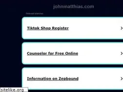 Sites similar to johnmatthias.com