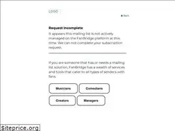 Sites similar to johnmayer.fanbridge.com