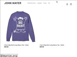Sites similar to johnmayerstore.com