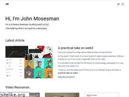 Sites similar to johnmosesman.com