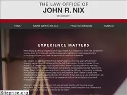 Sites similar to johnnixlawyers.com