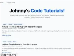 Sites similar to johnny.am