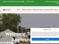Sites similar to johnnyappleseedfest.com