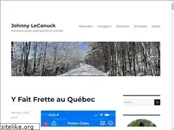 Sites similar to johnnylecanuck.com