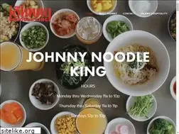 Sites similar to johnnynoodleking.com