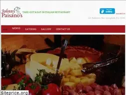Sites similar to johnnypaisanos.com
