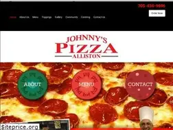 Sites similar to johnnyspizzaalliston.ca