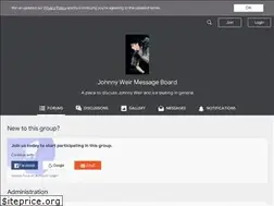 Sites similar to johnnyweirmessageboard.yuku.com