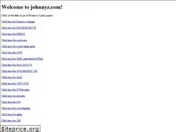 Sites similar to johnnyz.com