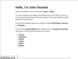 Sites similar to johno.com