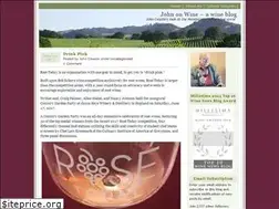 Sites similar to johnonwine.wordpress.com