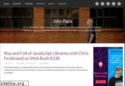 Sites similar to johnpapa.net