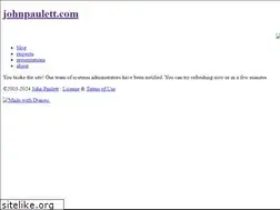 Sites similar to johnpaulett.com
