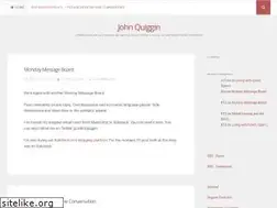 Sites similar to johnquiggin.com