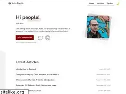 Sites similar to johnraptis.dev